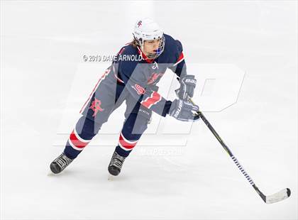 Thumbnail 1 in Dracut-Tyngsborough vs Newton South (MIAA Division 3 North Semifinal) photogallery.