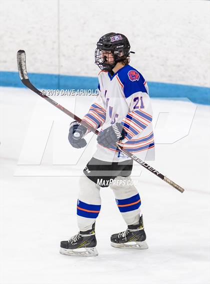 Thumbnail 3 in Dracut-Tyngsborough vs Newton South (MIAA Division 3 North Semifinal) photogallery.