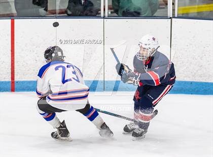 Thumbnail 2 in Dracut-Tyngsborough vs Newton South (MIAA Division 3 North Semifinal) photogallery.