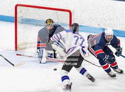 Thumbnail 1 in Dracut-Tyngsborough vs Newton South (MIAA Division 3 North Semifinal) photogallery.