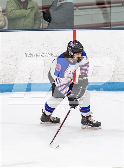 Thumbnail 1 in Dracut-Tyngsborough vs Newton South (MIAA Division 3 North Semifinal) photogallery.