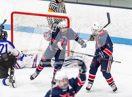 Thumbnail 1 in Dracut-Tyngsborough vs Newton South (MIAA Division 3 North Semifinal) photogallery.