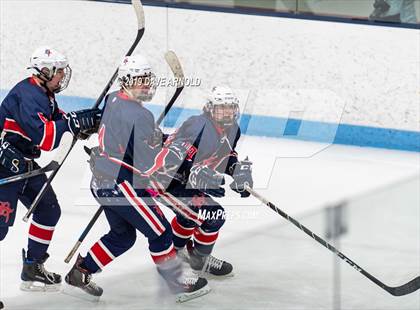 Thumbnail 3 in Dracut-Tyngsborough vs Newton South (MIAA Division 3 North Semifinal) photogallery.
