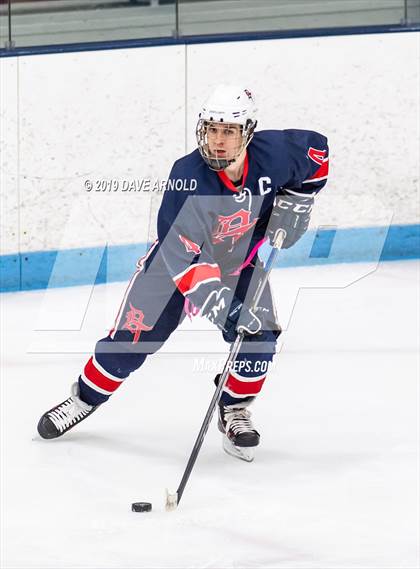 Thumbnail 2 in Dracut-Tyngsborough vs Newton South (MIAA Division 3 North Semifinal) photogallery.