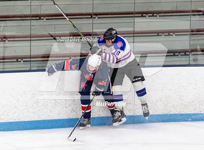 Thumbnail 1 in Dracut-Tyngsborough vs Newton South (MIAA Division 3 North Semifinal) photogallery.