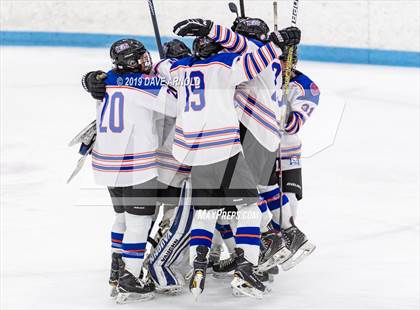 Thumbnail 1 in Dracut-Tyngsborough vs Newton South (MIAA Division 3 North Semifinal) photogallery.