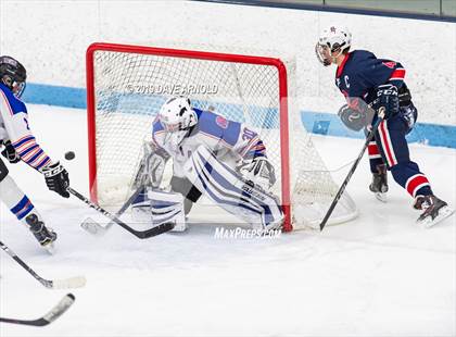 Thumbnail 3 in Dracut-Tyngsborough vs Newton South (MIAA Division 3 North Semifinal) photogallery.