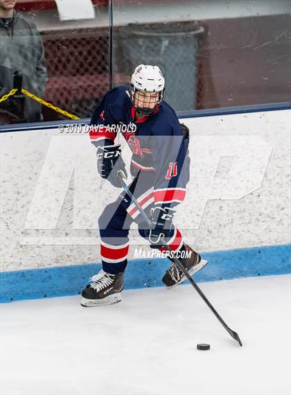 Thumbnail 1 in Dracut-Tyngsborough vs Newton South (MIAA Division 3 North Semifinal) photogallery.