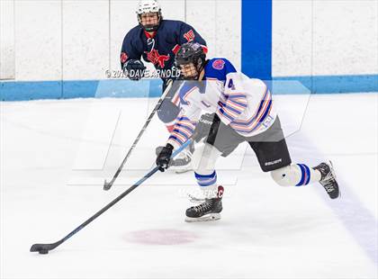 Thumbnail 1 in Dracut-Tyngsborough vs Newton South (MIAA Division 3 North Semifinal) photogallery.