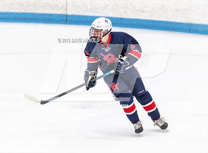 Thumbnail 1 in Dracut-Tyngsborough vs Newton South (MIAA Division 3 North Semifinal) photogallery.