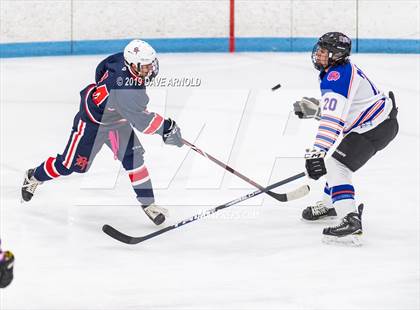 Thumbnail 1 in Dracut-Tyngsborough vs Newton South (MIAA Division 3 North Semifinal) photogallery.