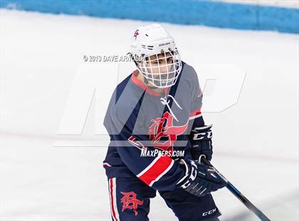Thumbnail 2 in Dracut-Tyngsborough vs Newton South (MIAA Division 3 North Semifinal) photogallery.