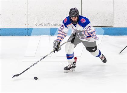 Thumbnail 3 in Dracut-Tyngsborough vs Newton South (MIAA Division 3 North Semifinal) photogallery.