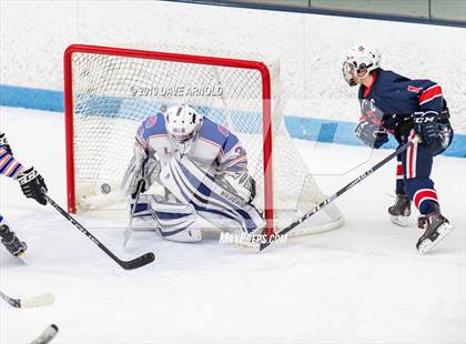 Thumbnail 2 in Dracut-Tyngsborough vs Newton South (MIAA Division 3 North Semifinal) photogallery.
