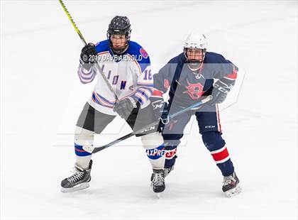Thumbnail 1 in Dracut-Tyngsborough vs Newton South (MIAA Division 3 North Semifinal) photogallery.