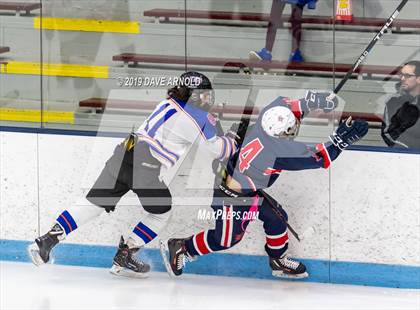 Thumbnail 3 in Dracut-Tyngsborough vs Newton South (MIAA Division 3 North Semifinal) photogallery.