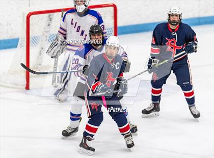 Thumbnail 1 in Dracut-Tyngsborough vs Newton South (MIAA Division 3 North Semifinal) photogallery.