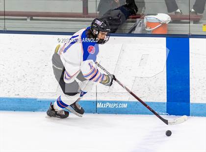 Thumbnail 1 in Dracut-Tyngsborough vs Newton South (MIAA Division 3 North Semifinal) photogallery.