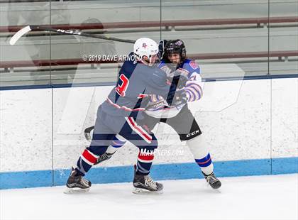 Thumbnail 3 in Dracut-Tyngsborough vs Newton South (MIAA Division 3 North Semifinal) photogallery.