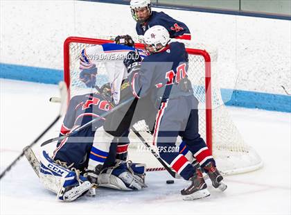 Thumbnail 1 in Dracut-Tyngsborough vs Newton South (MIAA Division 3 North Semifinal) photogallery.