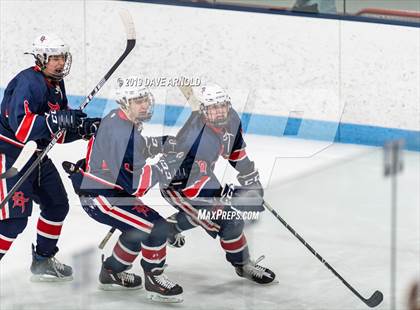 Thumbnail 2 in Dracut-Tyngsborough vs Newton South (MIAA Division 3 North Semifinal) photogallery.