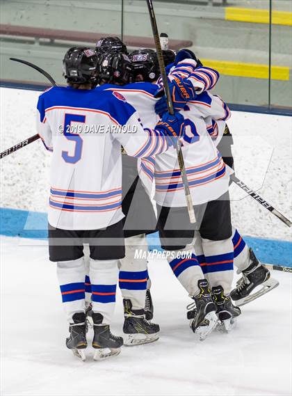 Thumbnail 1 in Dracut-Tyngsborough vs Newton South (MIAA Division 3 North Semifinal) photogallery.