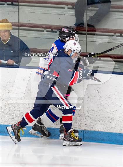 Thumbnail 3 in Dracut-Tyngsborough vs Newton South (MIAA Division 3 North Semifinal) photogallery.