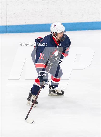 Thumbnail 3 in Dracut-Tyngsborough vs Newton South (MIAA Division 3 North Semifinal) photogallery.
