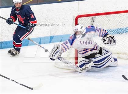 Thumbnail 2 in Dracut-Tyngsborough vs Newton South (MIAA Division 3 North Semifinal) photogallery.