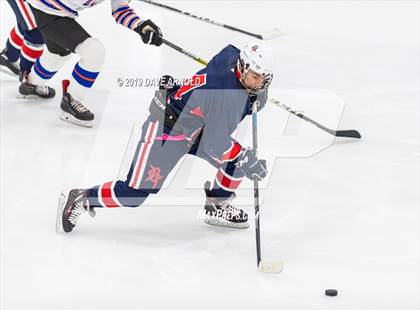 Thumbnail 2 in Dracut-Tyngsborough vs Newton South (MIAA Division 3 North Semifinal) photogallery.