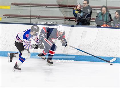 Thumbnail 2 in Dracut-Tyngsborough vs Newton South (MIAA Division 3 North Semifinal) photogallery.
