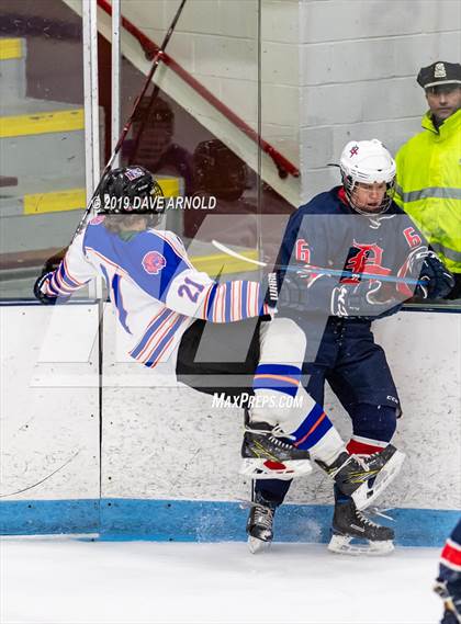 Thumbnail 2 in Dracut-Tyngsborough vs Newton South (MIAA Division 3 North Semifinal) photogallery.