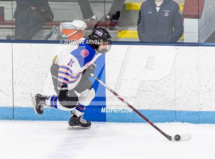 Thumbnail 2 in Dracut-Tyngsborough vs Newton South (MIAA Division 3 North Semifinal) photogallery.