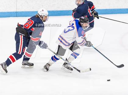 Thumbnail 3 in Dracut-Tyngsborough vs Newton South (MIAA Division 3 North Semifinal) photogallery.