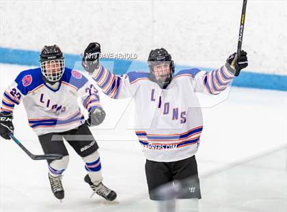 Thumbnail 3 in Dracut-Tyngsborough vs Newton South (MIAA Division 3 North Semifinal) photogallery.