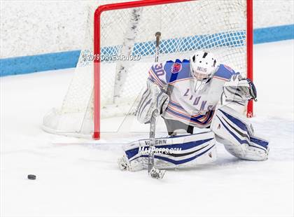 Thumbnail 3 in Dracut-Tyngsborough vs Newton South (MIAA Division 3 North Semifinal) photogallery.