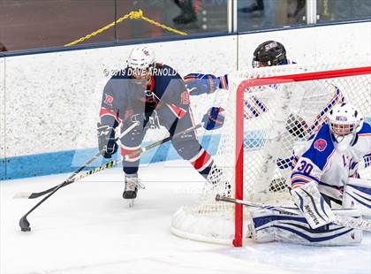 Thumbnail 2 in Dracut-Tyngsborough vs Newton South (MIAA Division 3 North Semifinal) photogallery.