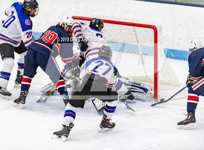 Thumbnail 2 in Dracut-Tyngsborough vs Newton South (MIAA Division 3 North Semifinal) photogallery.