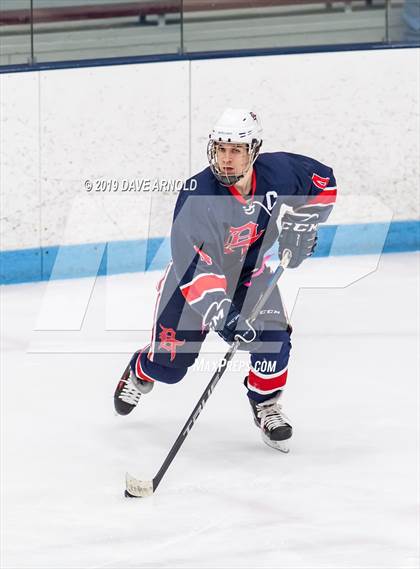 Thumbnail 3 in Dracut-Tyngsborough vs Newton South (MIAA Division 3 North Semifinal) photogallery.