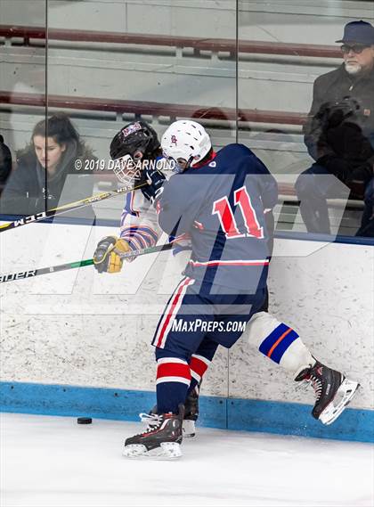 Thumbnail 2 in Dracut-Tyngsborough vs Newton South (MIAA Division 3 North Semifinal) photogallery.