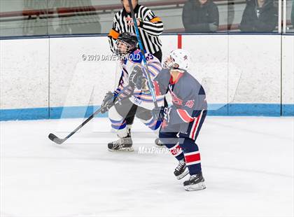 Thumbnail 3 in Dracut-Tyngsborough vs Newton South (MIAA Division 3 North Semifinal) photogallery.