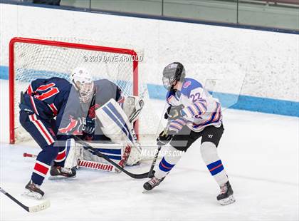 Thumbnail 3 in Dracut-Tyngsborough vs Newton South (MIAA Division 3 North Semifinal) photogallery.