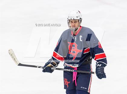Thumbnail 3 in Dracut-Tyngsborough vs Newton South (MIAA Division 3 North Semifinal) photogallery.