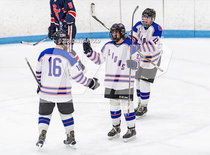 Thumbnail 1 in Dracut-Tyngsborough vs Newton South (MIAA Division 3 North Semifinal) photogallery.