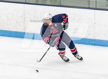 Thumbnail 3 in Dracut-Tyngsborough vs Newton South (MIAA Division 3 North Semifinal) photogallery.