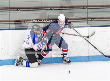 Thumbnail 2 in Dracut-Tyngsborough vs Newton South (MIAA Division 3 North Semifinal) photogallery.