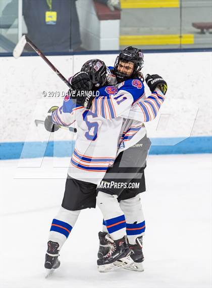 Thumbnail 2 in Dracut-Tyngsborough vs Newton South (MIAA Division 3 North Semifinal) photogallery.