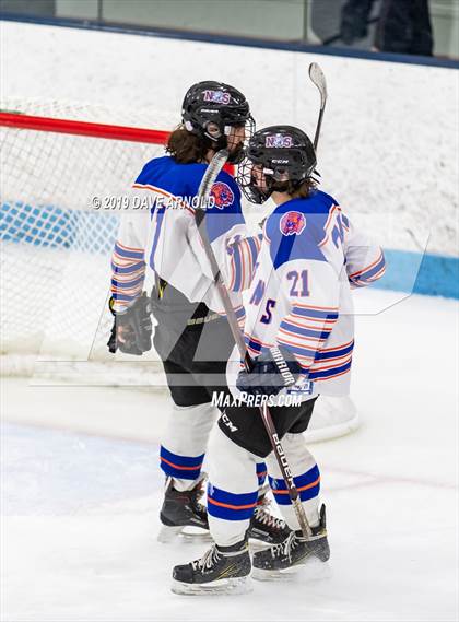 Thumbnail 1 in Dracut-Tyngsborough vs Newton South (MIAA Division 3 North Semifinal) photogallery.