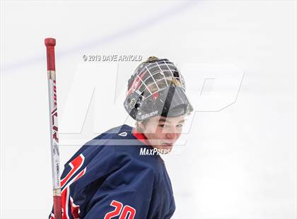 Thumbnail 3 in Dracut-Tyngsborough vs Newton South (MIAA Division 3 North Semifinal) photogallery.