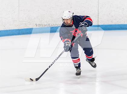 Thumbnail 2 in Dracut-Tyngsborough vs Newton South (MIAA Division 3 North Semifinal) photogallery.